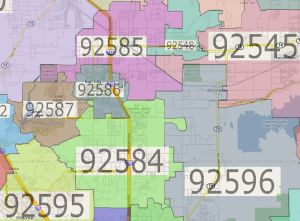 zip codes by city